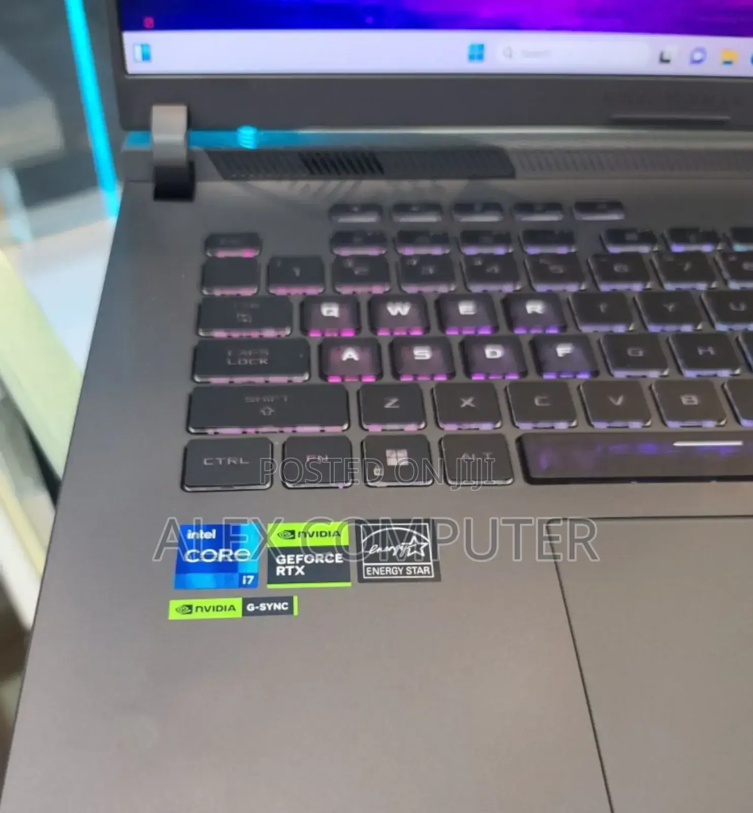 New Laptop Asus ROG Strix G15 16GB Intel Core I7 SSD 1T