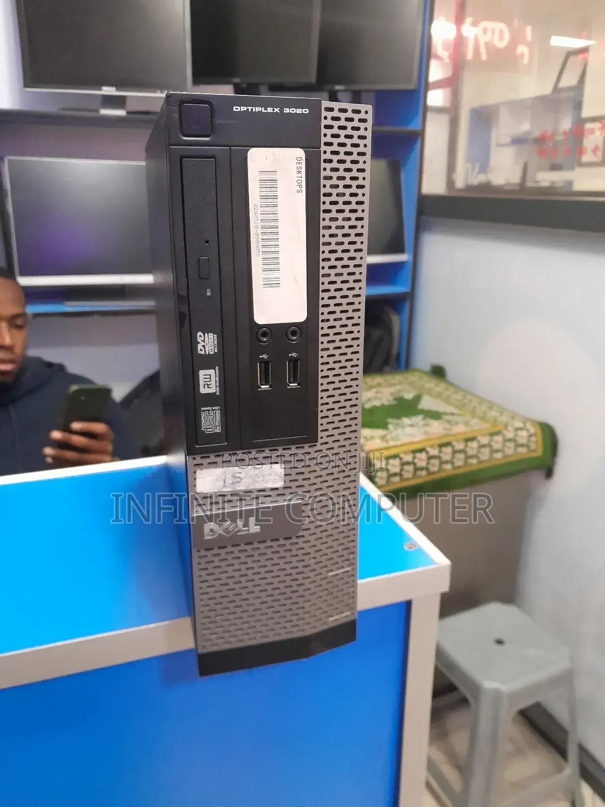 New Desktop Computer Dell OptiPlex 3020 4GB Intel Core I5 HDD 500GB