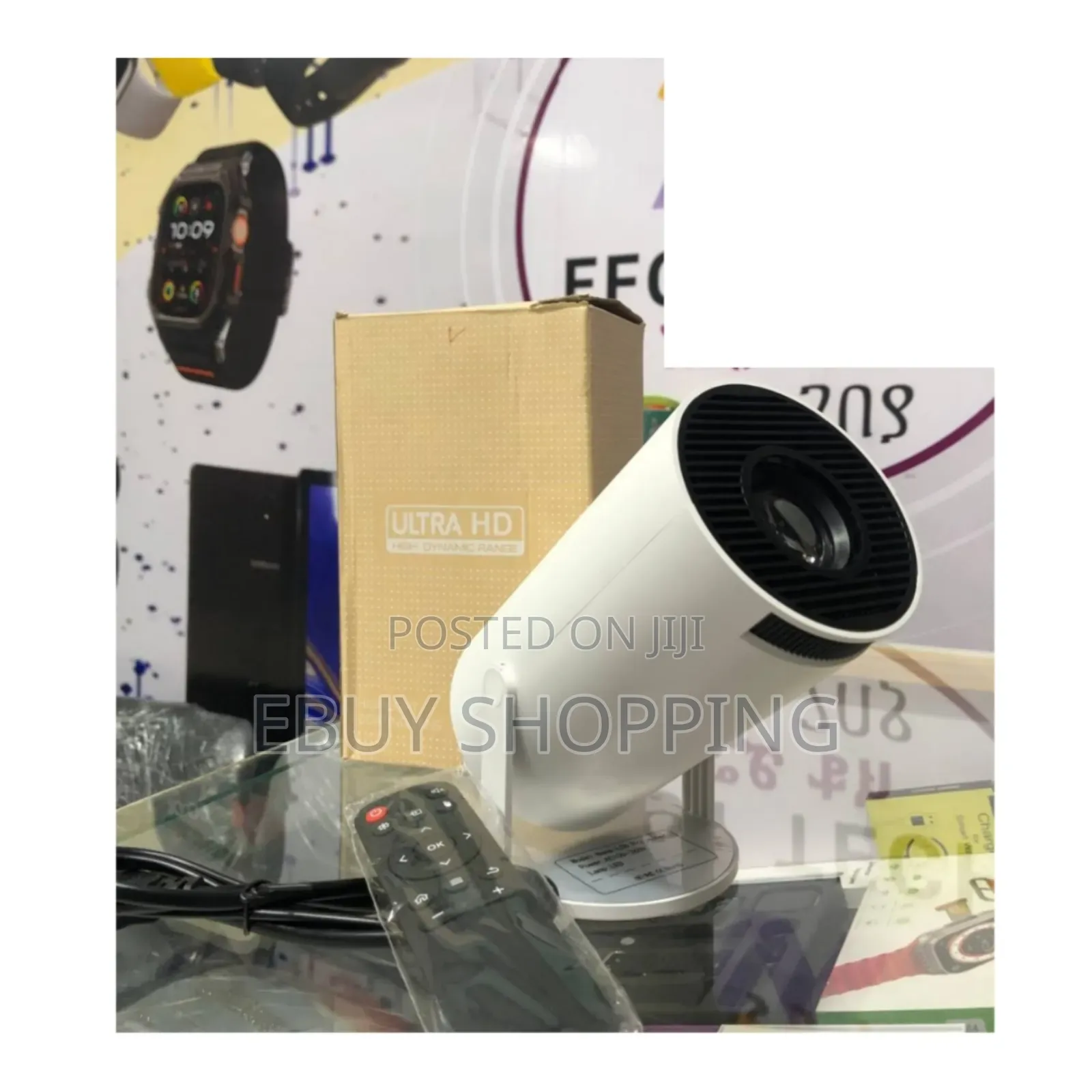 *Portable Android Projector – Wireless Mirroring, Bluetooth