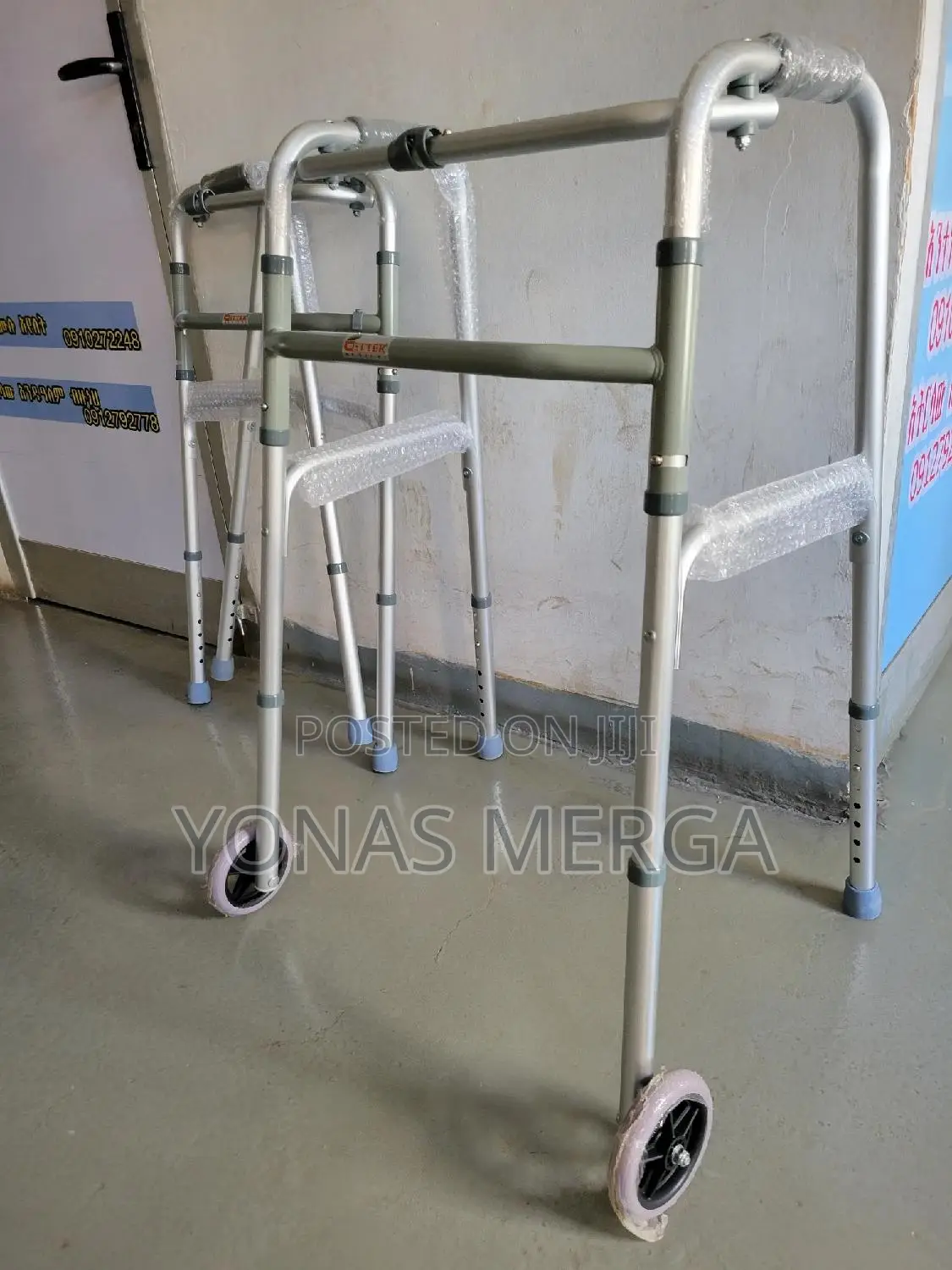 Folding Walking Frame፭₲Walker፻埡walking Aid Therapy፮[]Walker