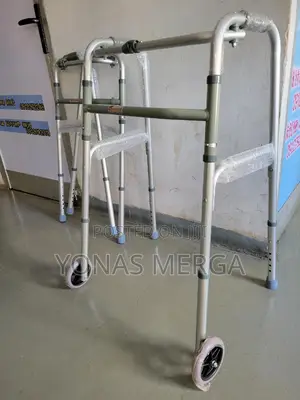 Photo - Folding Walking Frame፭₲Walker፻埡walking Aid Therapy፮[]Walker