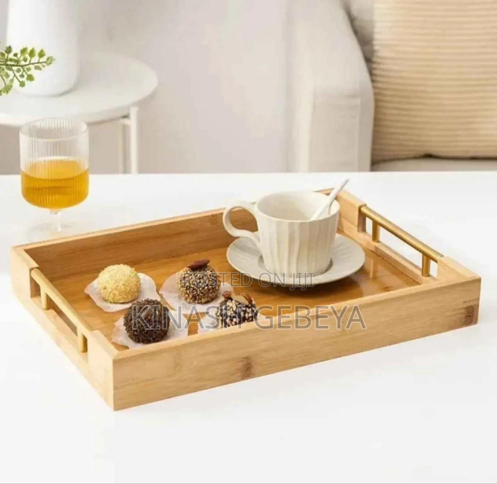 3pcs Bamboo Serving Tray