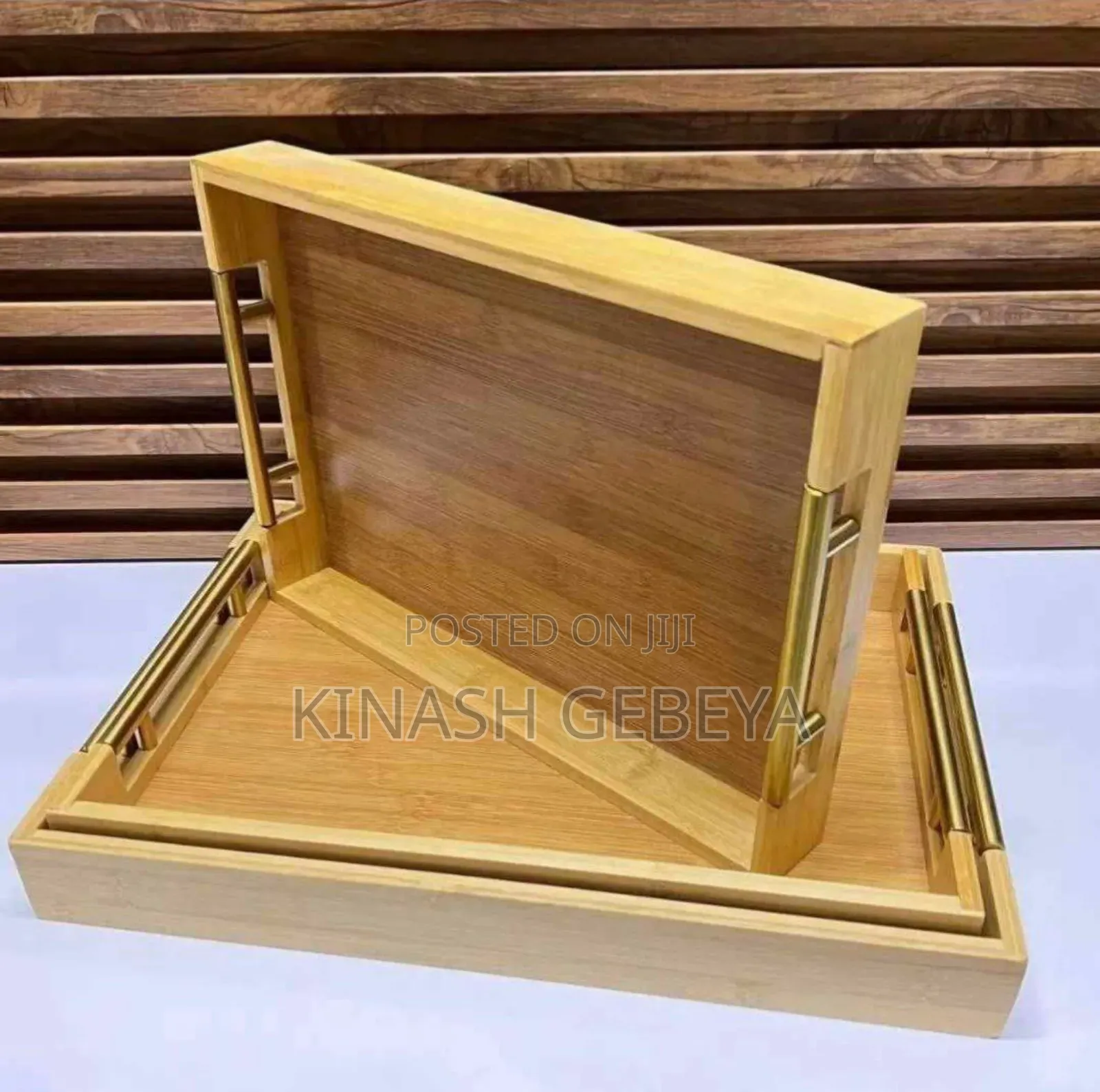 3pcs Bamboo Serving Tray