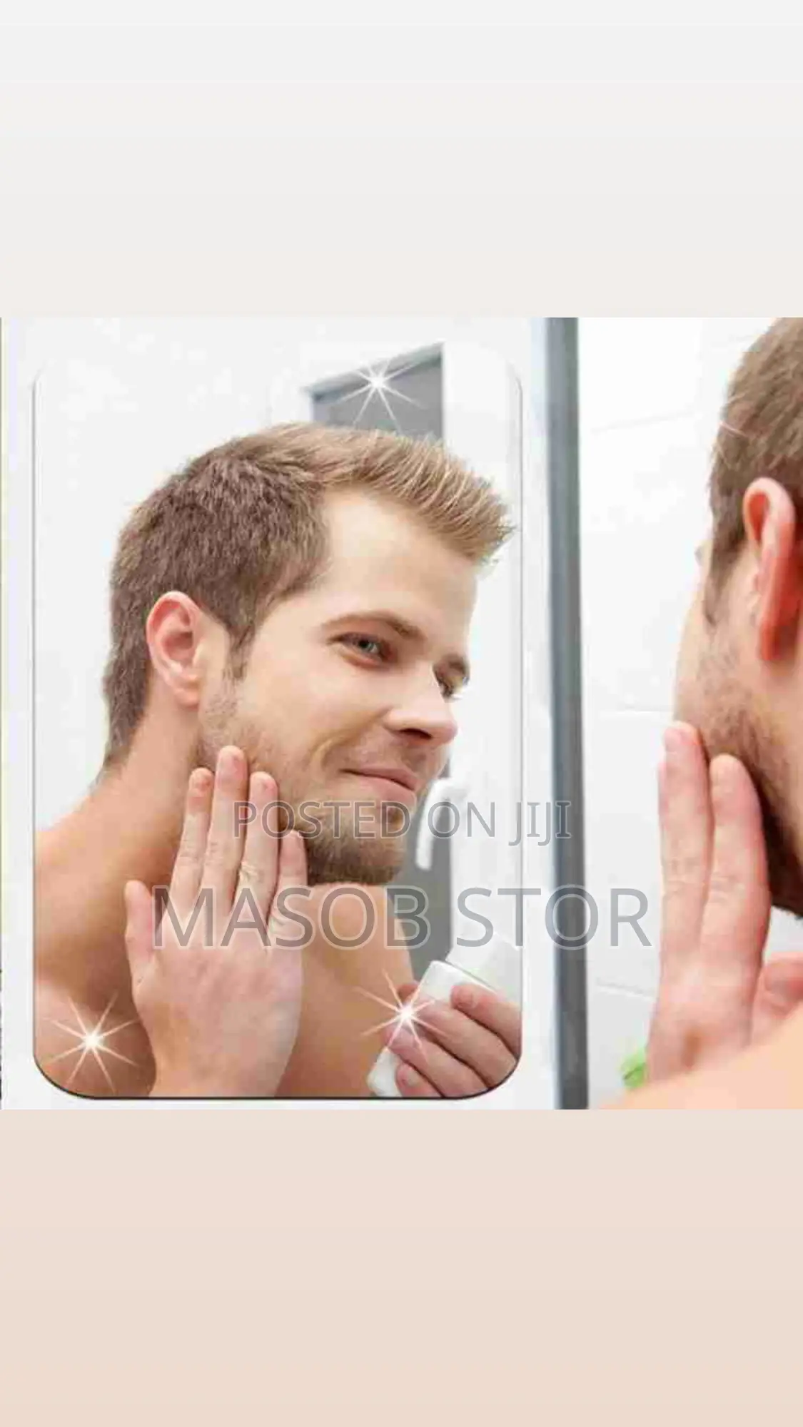 Mirror Sticker በራሱ መለጠፍ የሚቺል መስታወት የማይሰበር