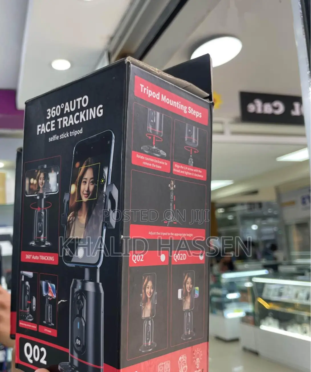 Tripod 360° AUTO Face Tracking