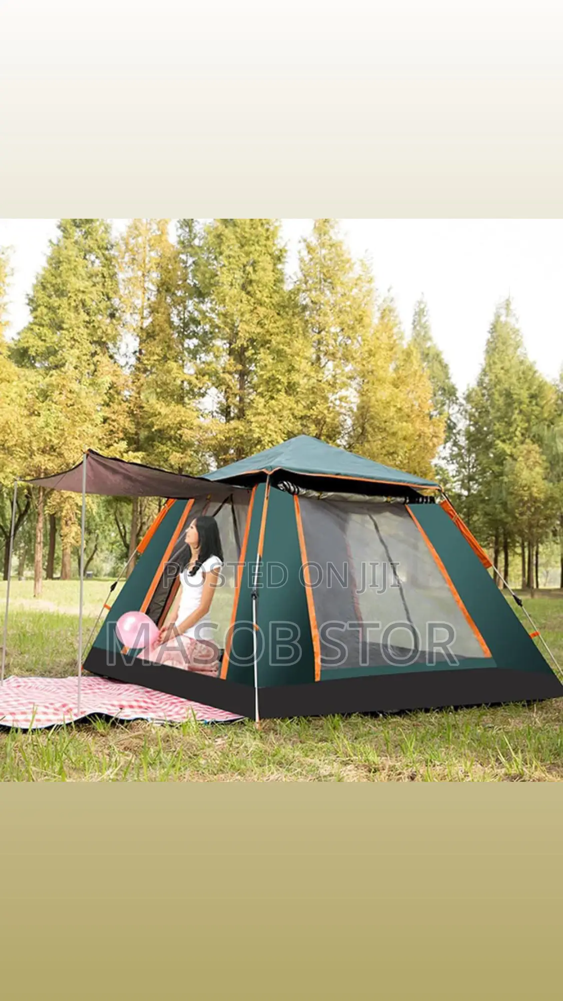 Automatic Camping Tent / የመስክ ድንኳን