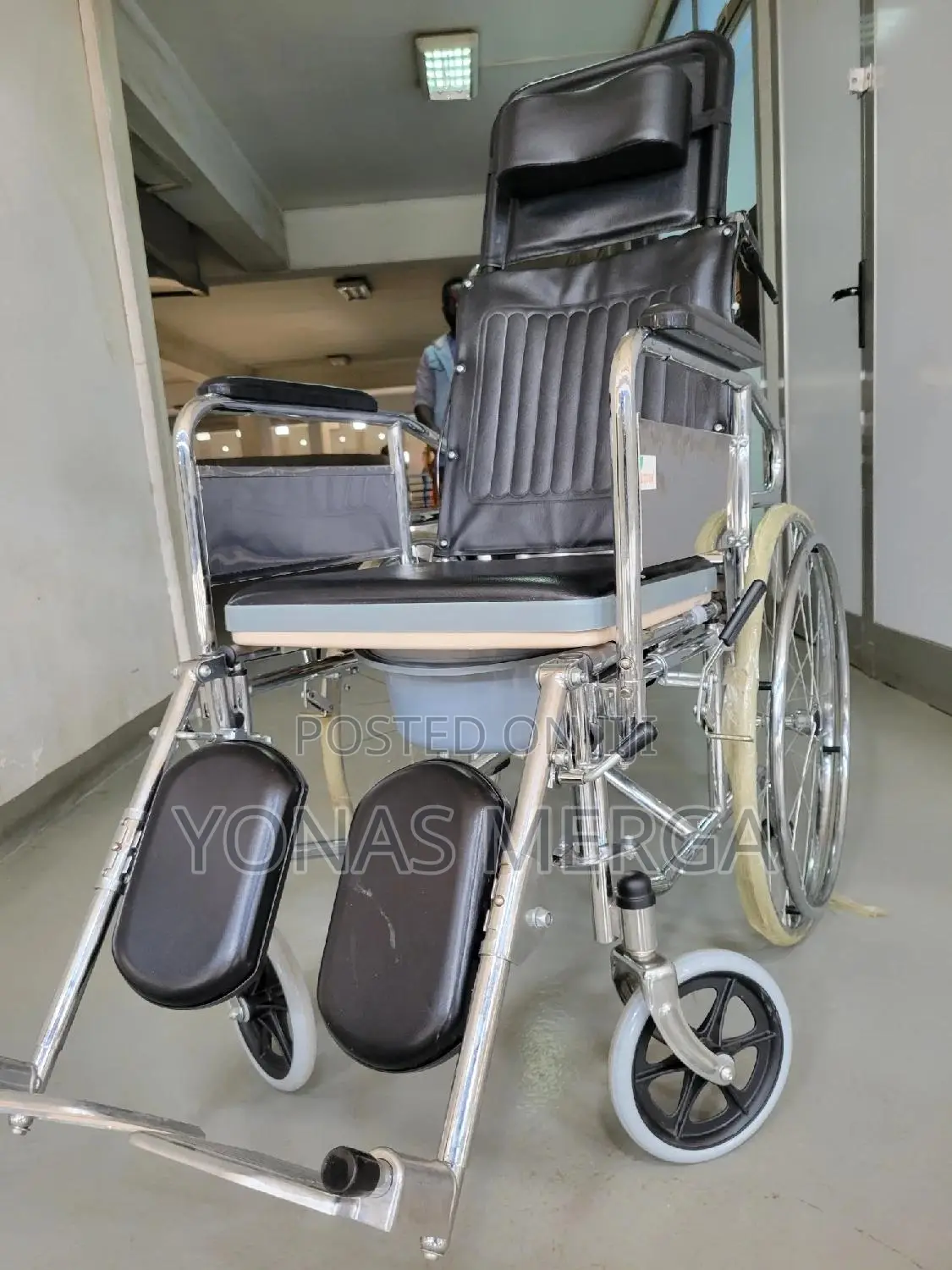 Commode Wheelchair፮良wheelchair₩፴easy Cleaning and Maintenanc