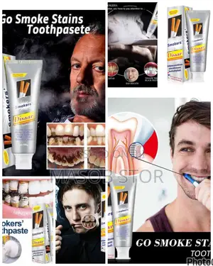 Smokers Toothpaste የጥርስ ማንጫ/ ነጭ ማደረግያ/