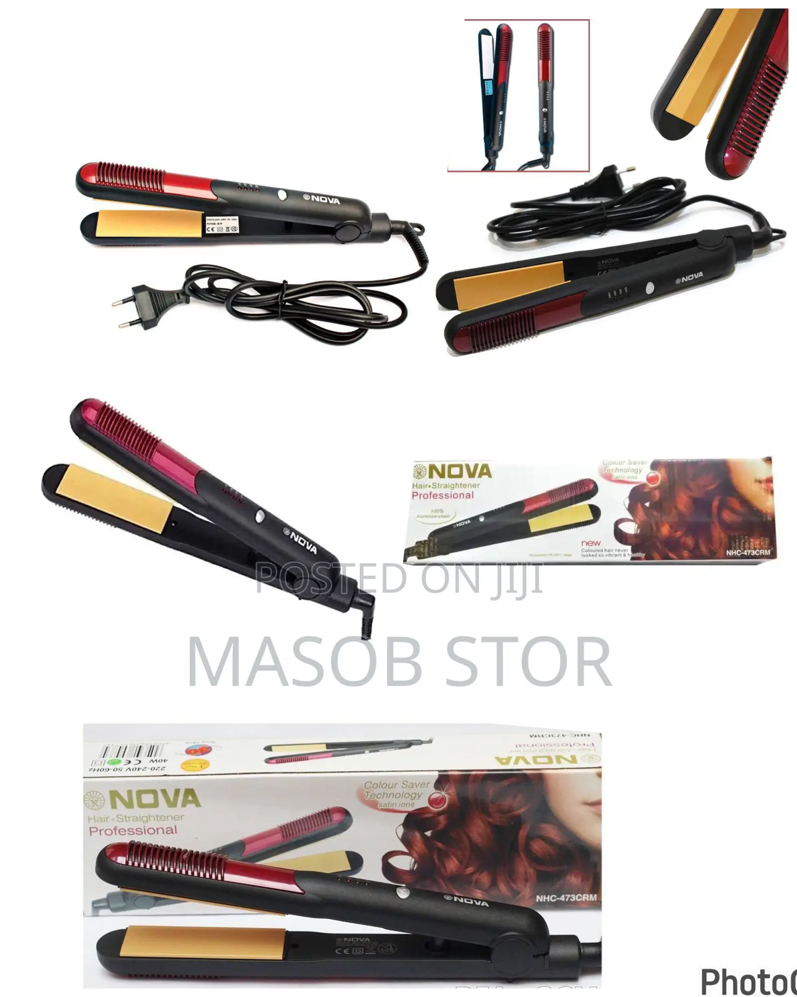 Nova Hair Straightener / የፀጉር መተኮሻ