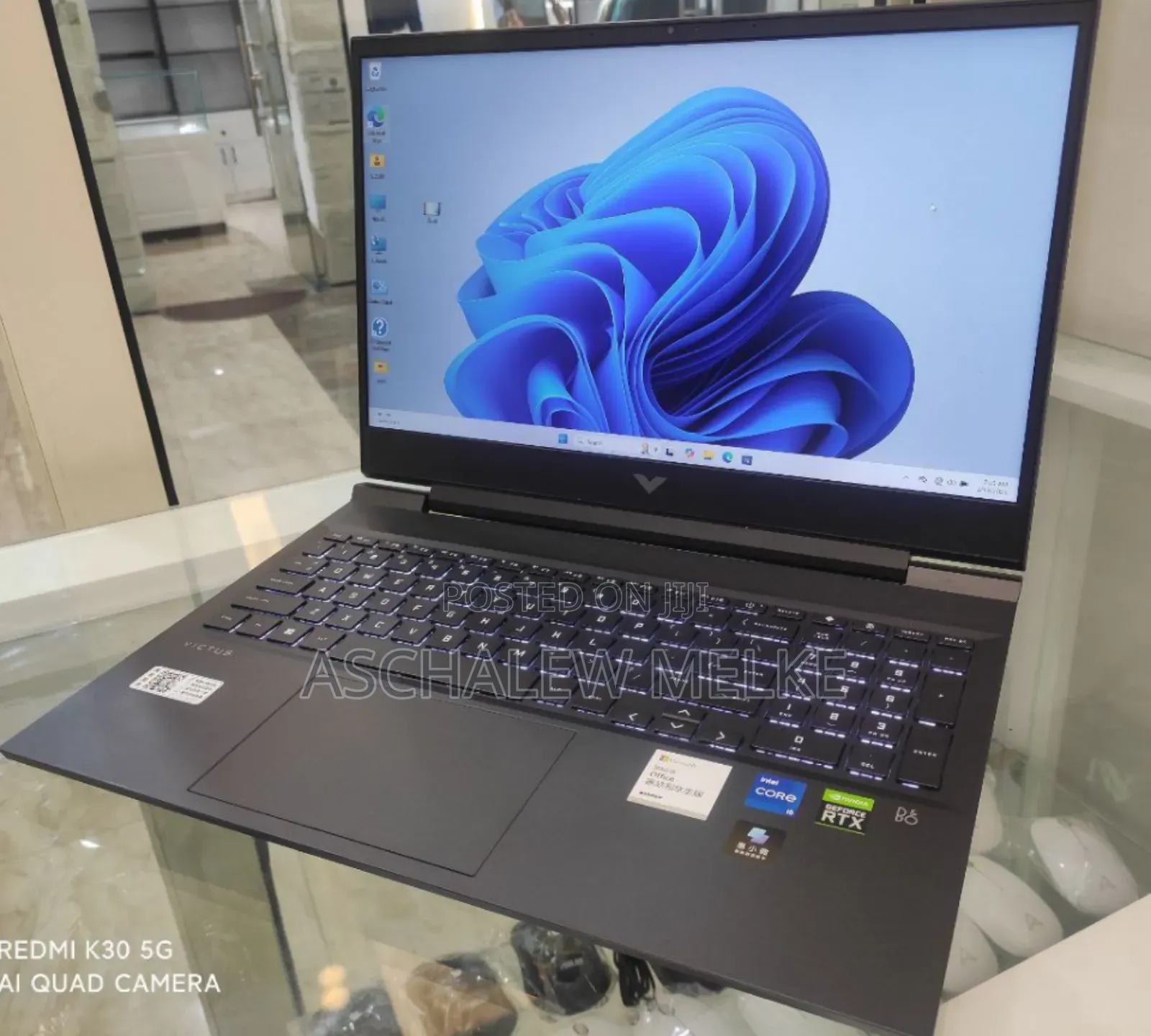 New Laptop HP Victus 15 16GB Intel Core I5 SSD 512GB