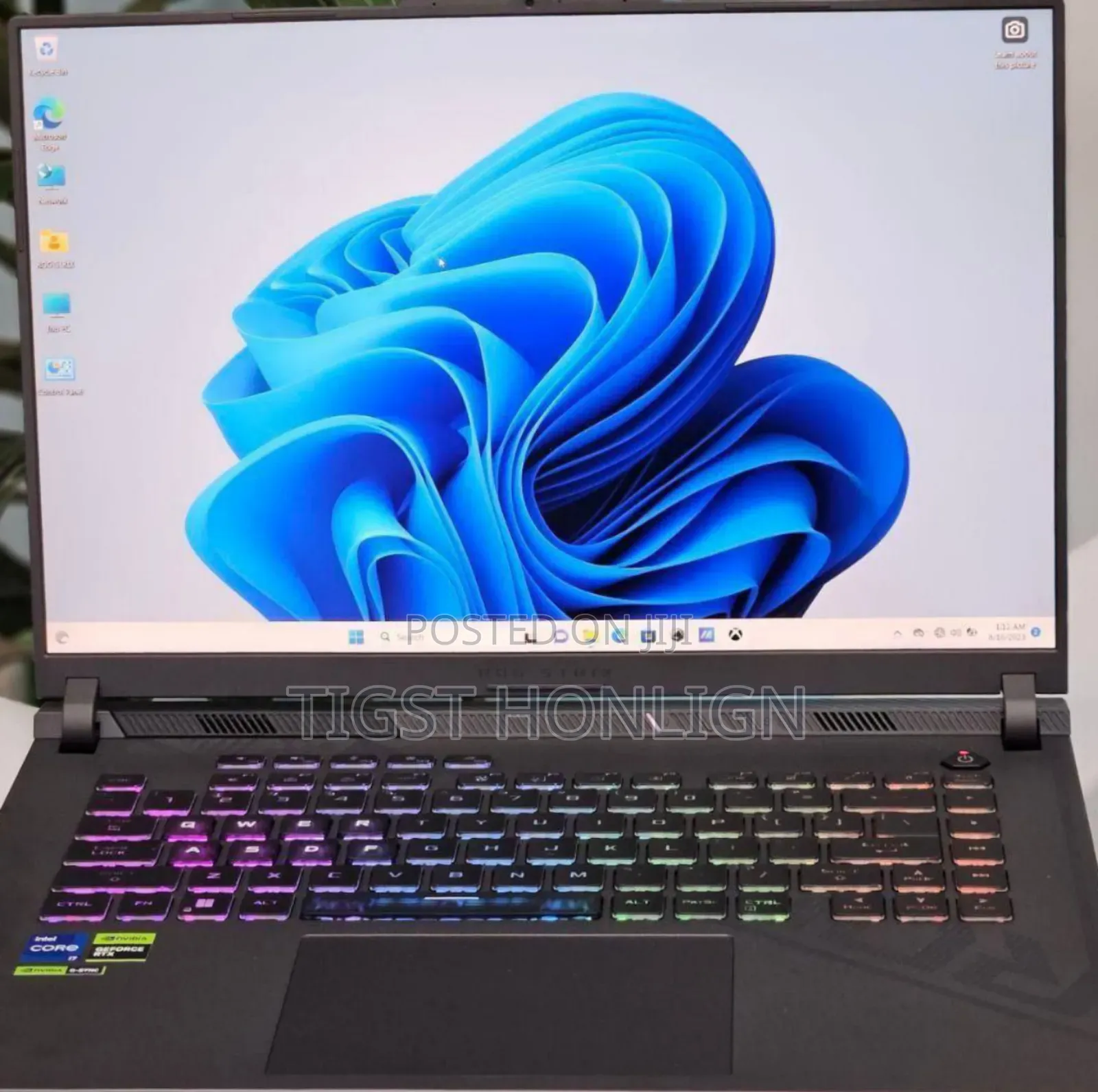 New Laptop Asus ROG Strix G15 16GB Intel Core I7 SSD 512GB