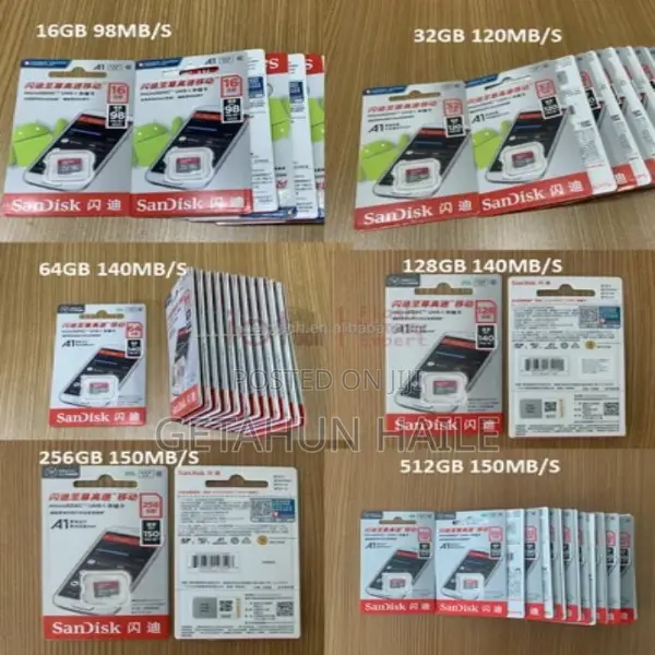 Sandisk 256 Gb Memory Card