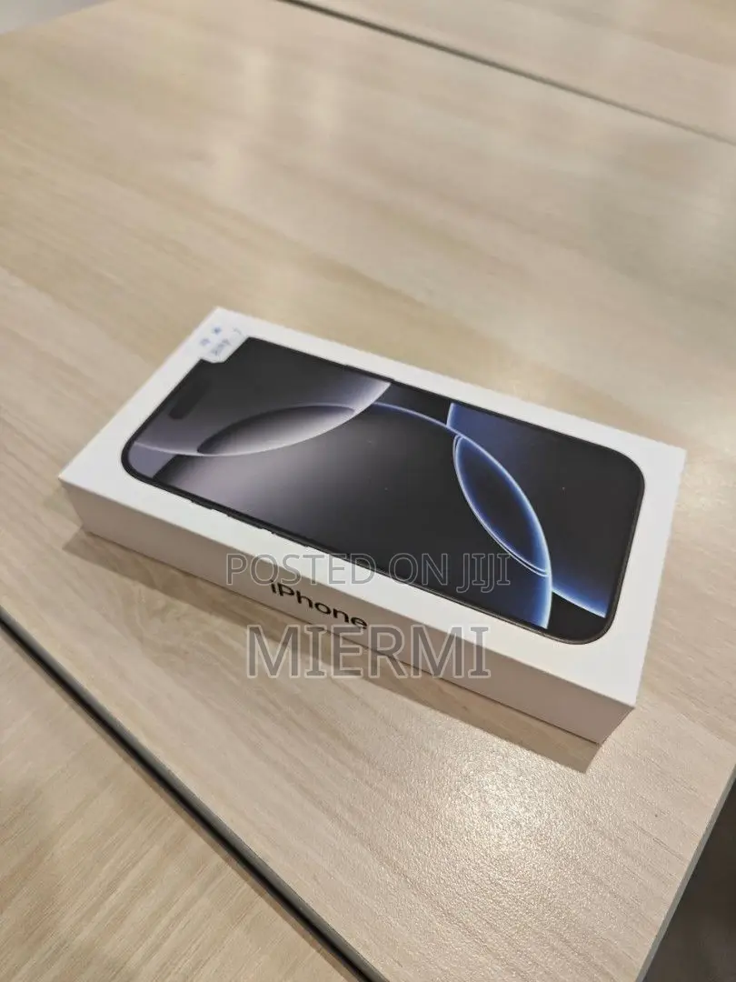 New Apple iPhone 16 Pro 1 TB Black