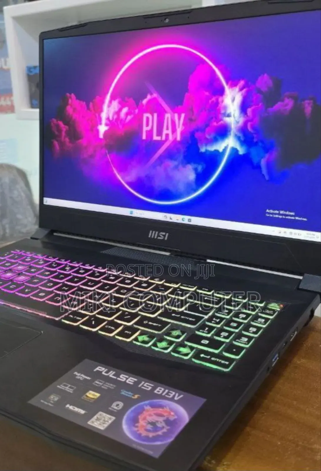 New Laptop MSI 16GB Intel Core I9 SSD 1T