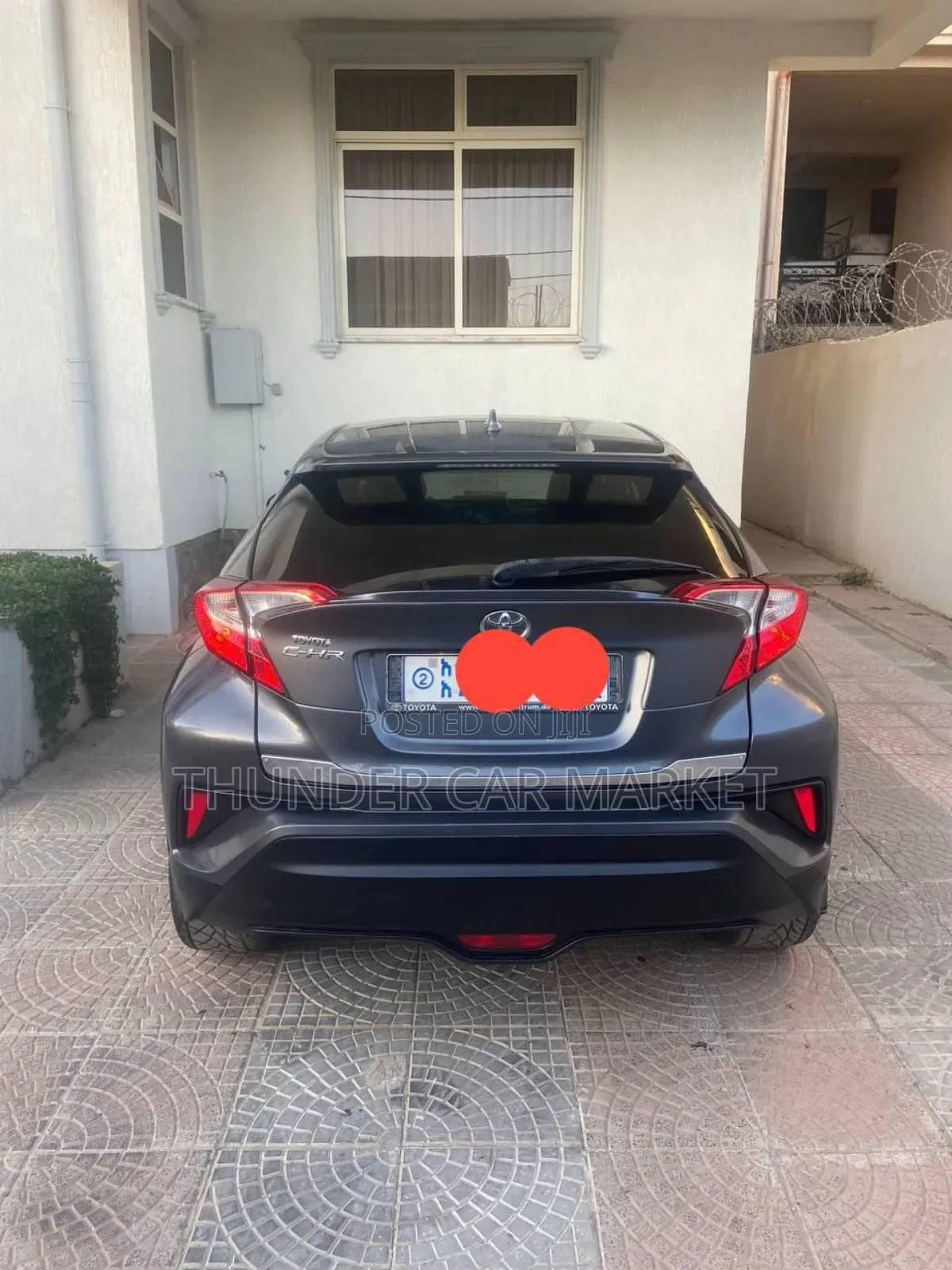 Toyota C-HR 2017 Gray
