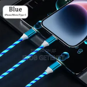 Glowing Charger Cable 3 In 1