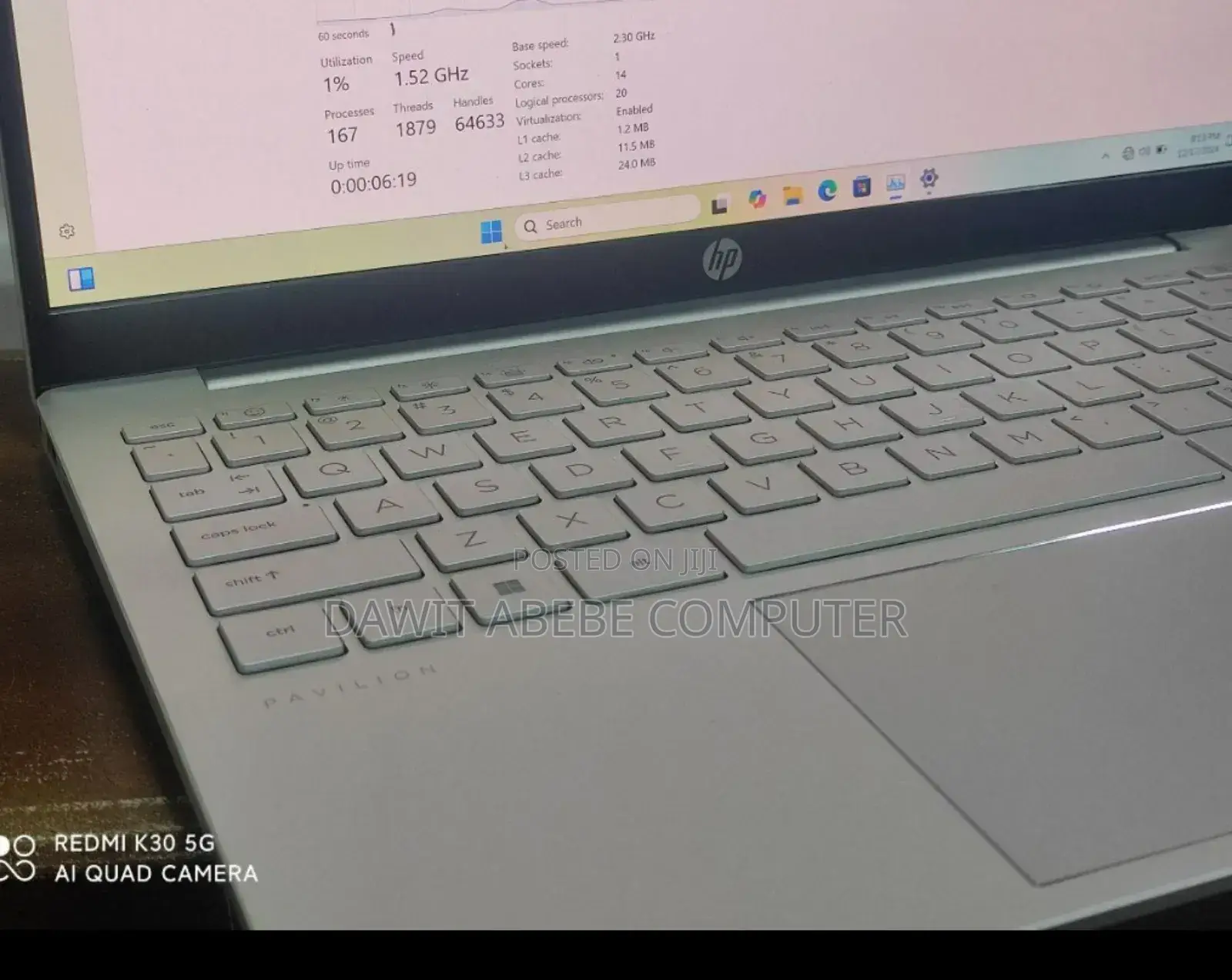 New Laptop HP Pavilion 15 16GB Intel Core I7 SSD 512GB