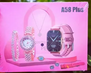 A58 ሁለት ሰዓት ከጌጣጌጥ ጋር