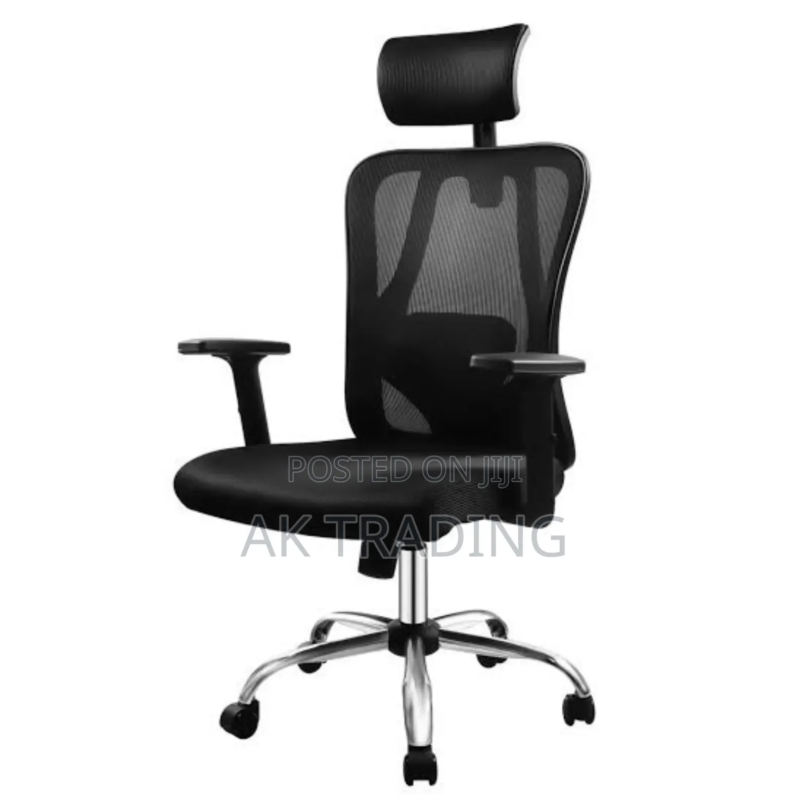 Manager Chair Full Black