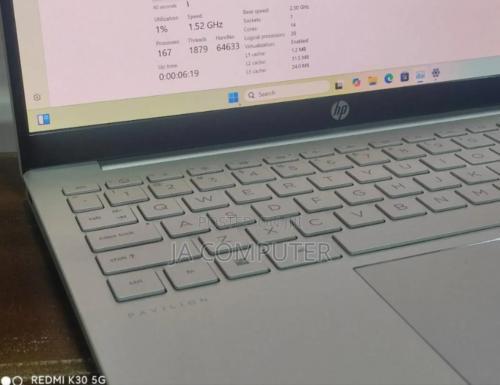 New Laptop HP Pavilion 15 16GB Intel Core I7 SSD 512GB