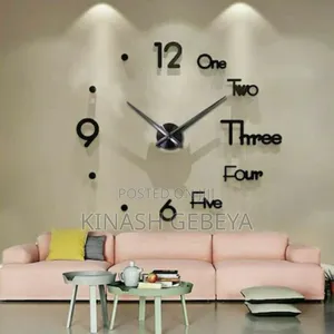 Modern Wall Clock(ዘመናዊ ሰአት)