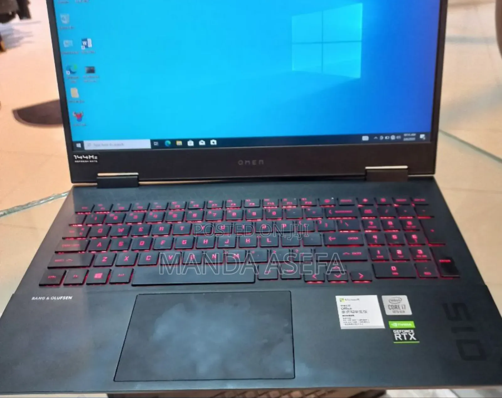 New Laptop HP Omen 15 16GB Intel Core I7 SSD 1T