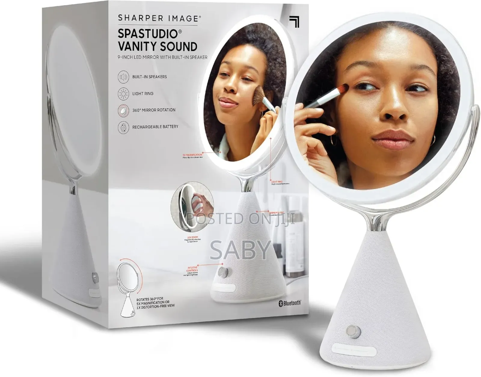 Porodo 4-in-1 LED Makeup Mirror