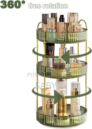 Rotating Shelving Home Organizer