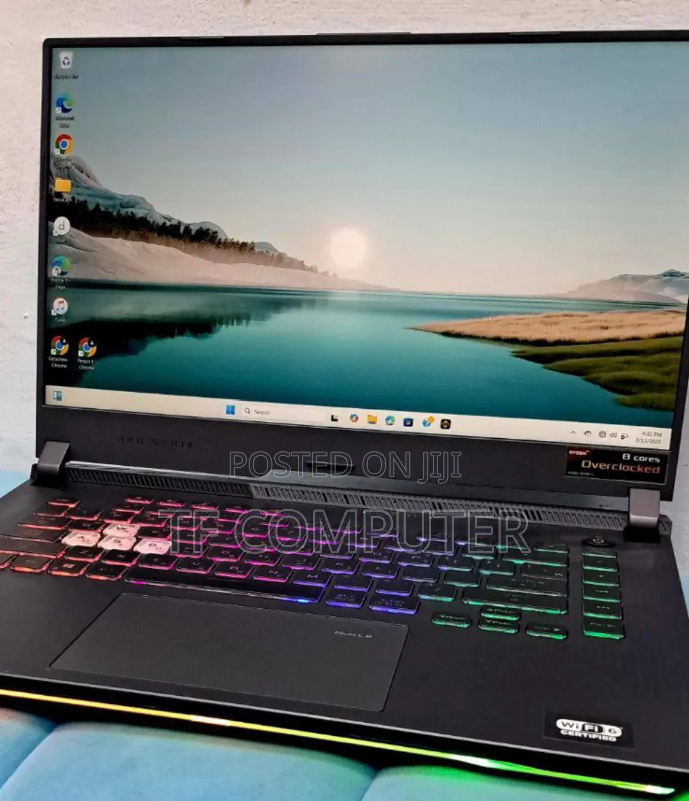 New Laptop Asus ROG Strix G15 16GB AMD Ryzen 9 SSD 512GB