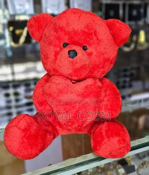 Photo - Medium Sized Valentine's Gift Stuffed Teddy Bears