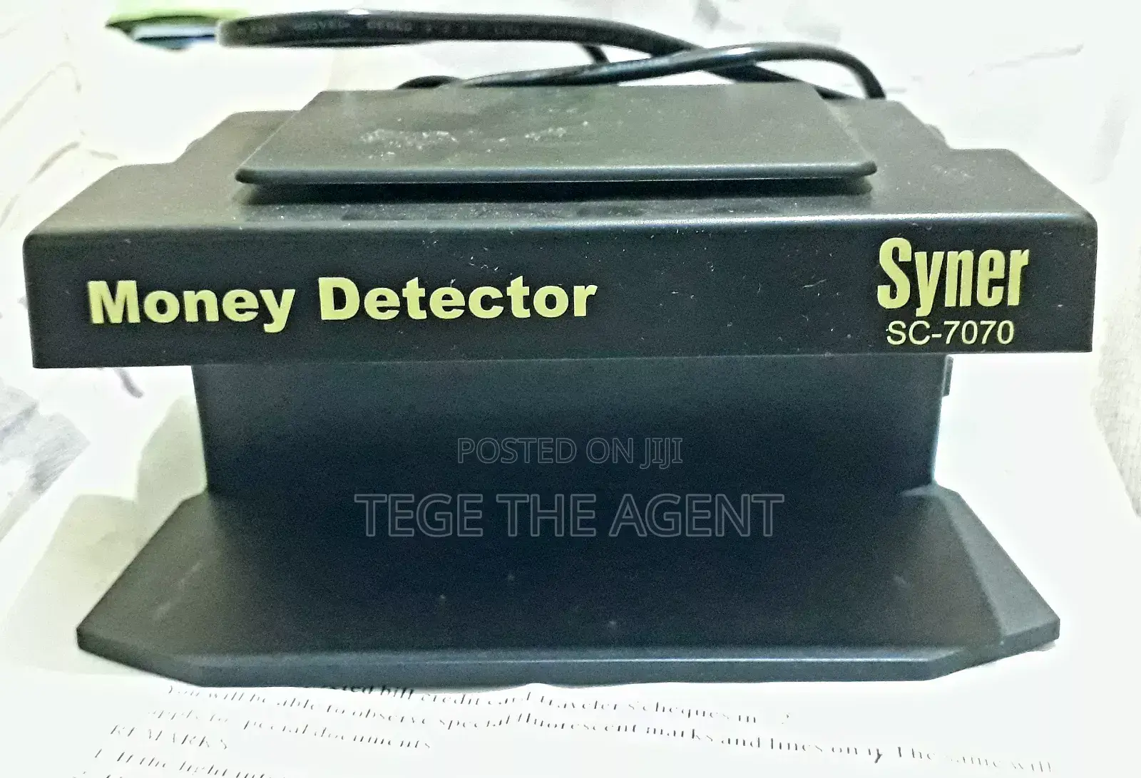Money Stamp Detector 220v Money Detector Syner Sc7070