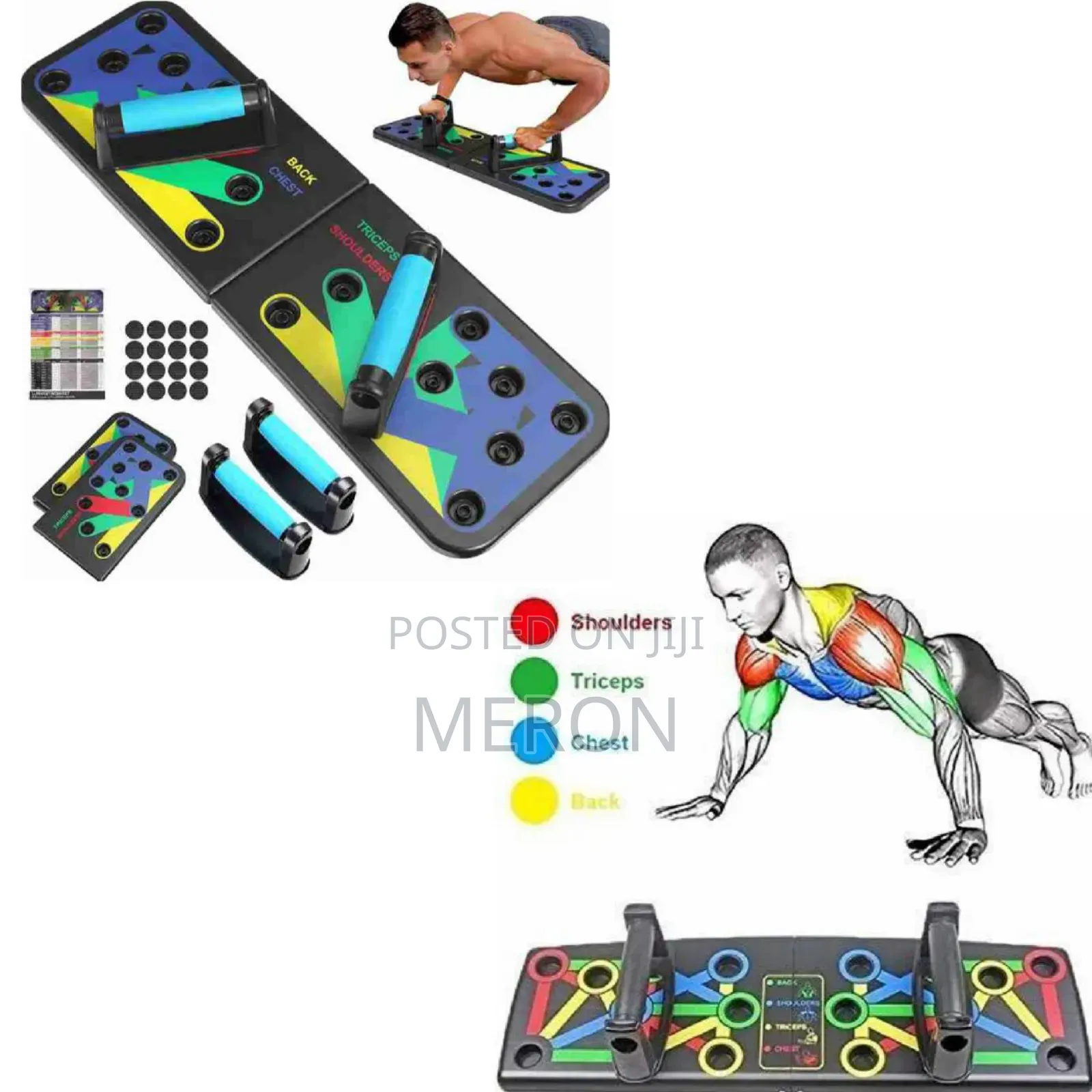 Flodable Pushup Bord For Men And Women Multifunction