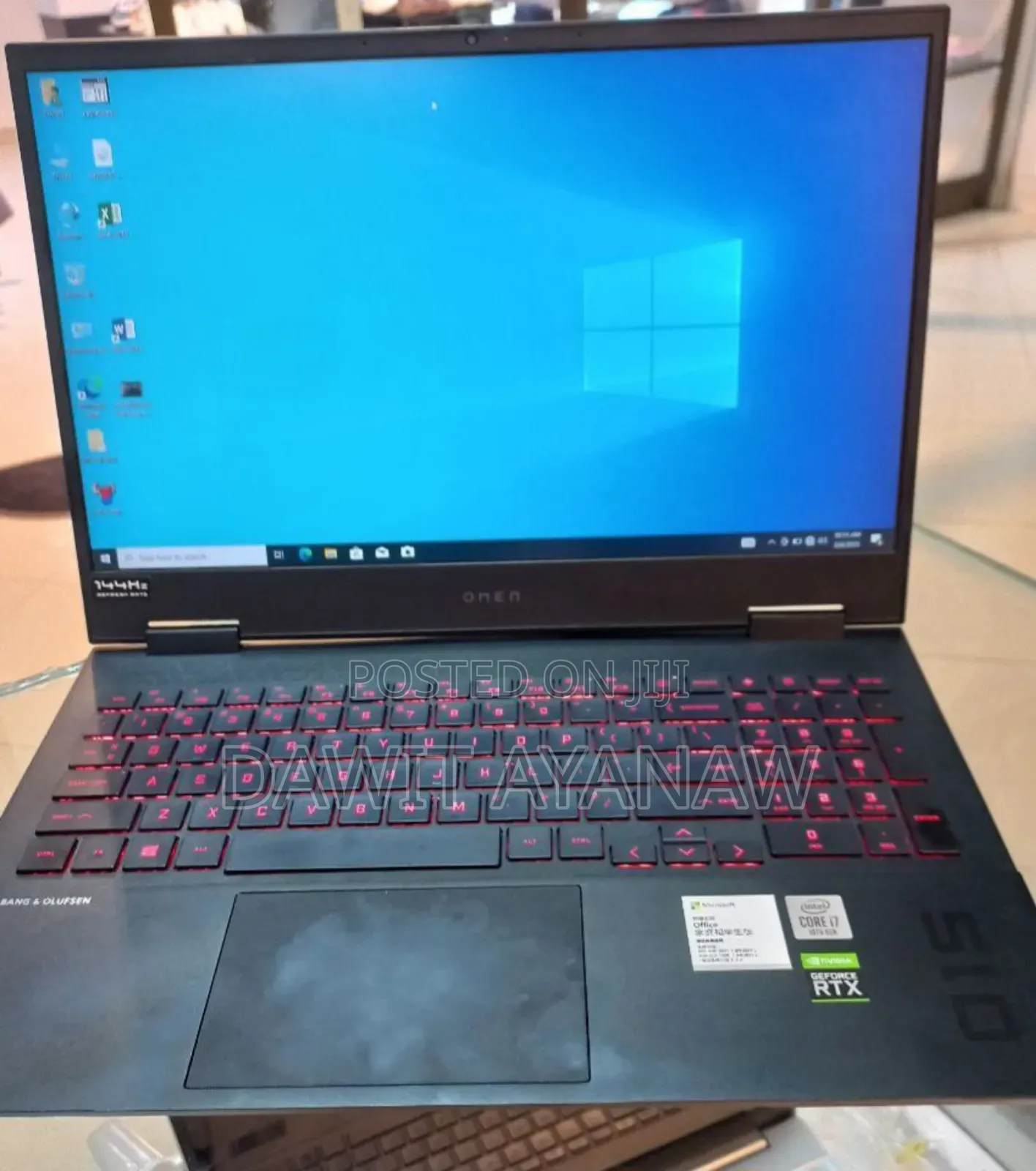 New Laptop HP Omen 15 16GB Intel Core I7 SSD 512GB