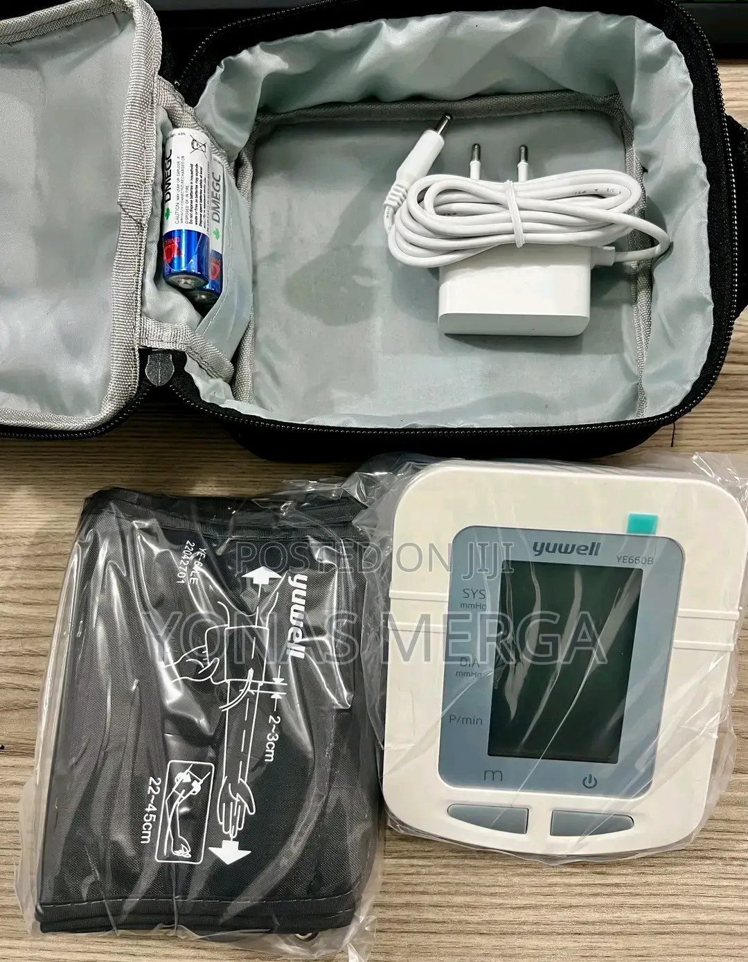 YUWELL BP MONITAR፫[]የደም መለኪያ ማሽንlarge Adult Cuff,Automatic