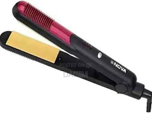 NOVA Temperature Control NHC-473CRM Hair Straightener