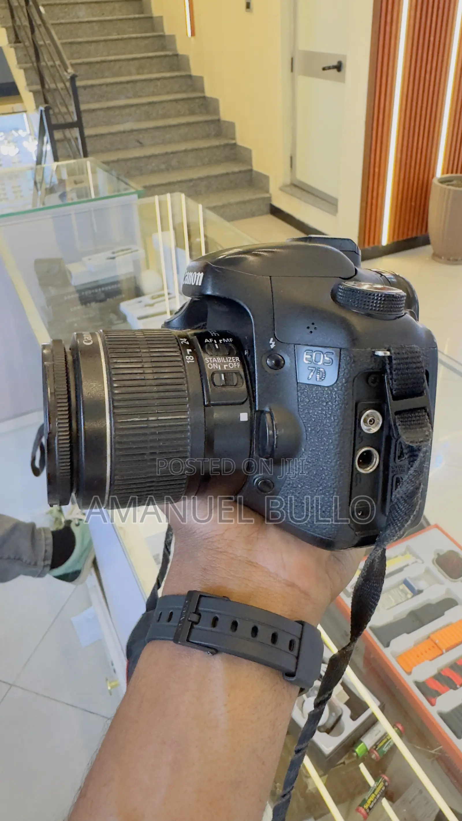 Canon 7d Camera Europe Used With Full Accessory