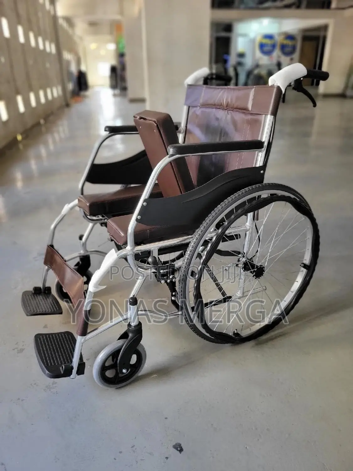 Bath Wheelchair፮千ዊልቼር Strong Folding Bariatric Wheelchair