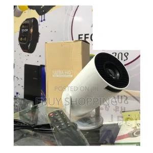 **Smart Mini Projector – Wireless Casting, Built-in Speaker,