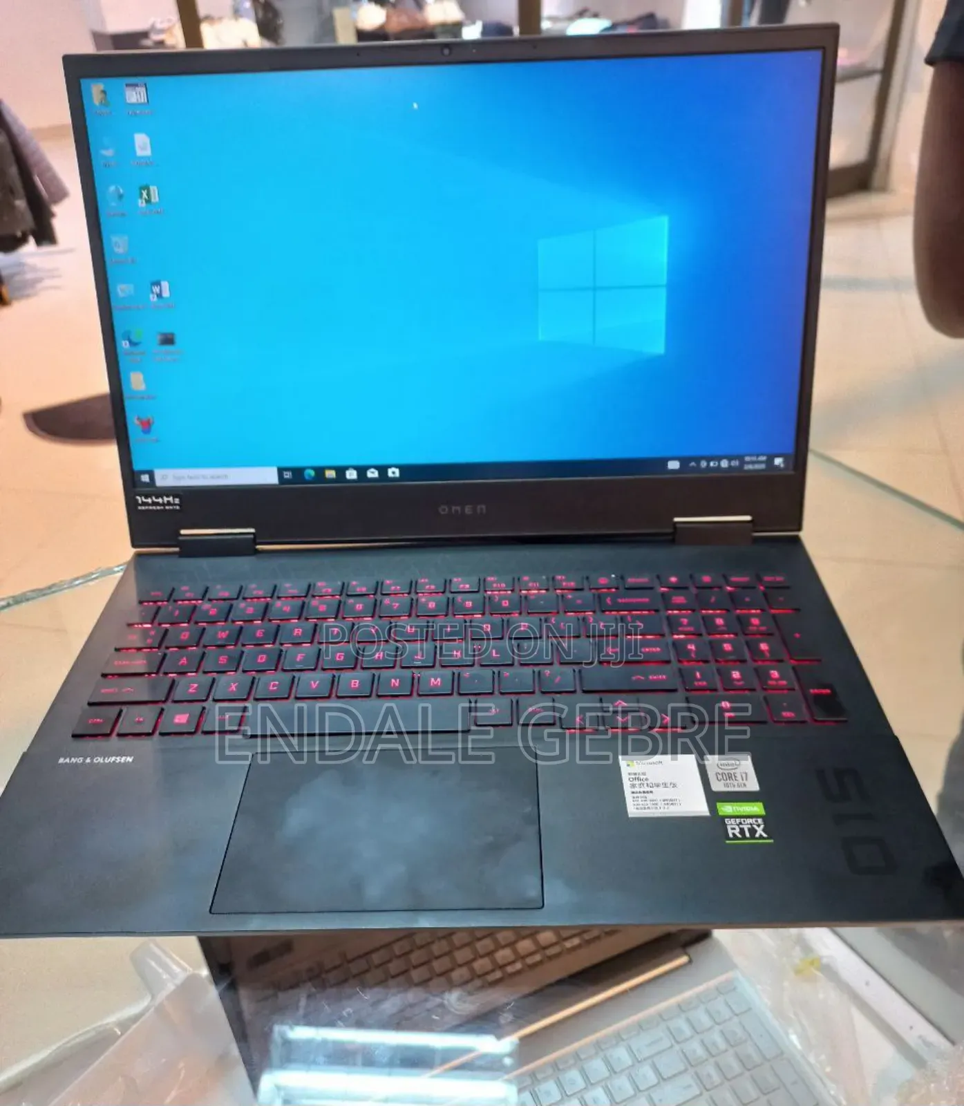 New Laptop HP Omen 15 16GB Intel Core I7 SSD 512GB