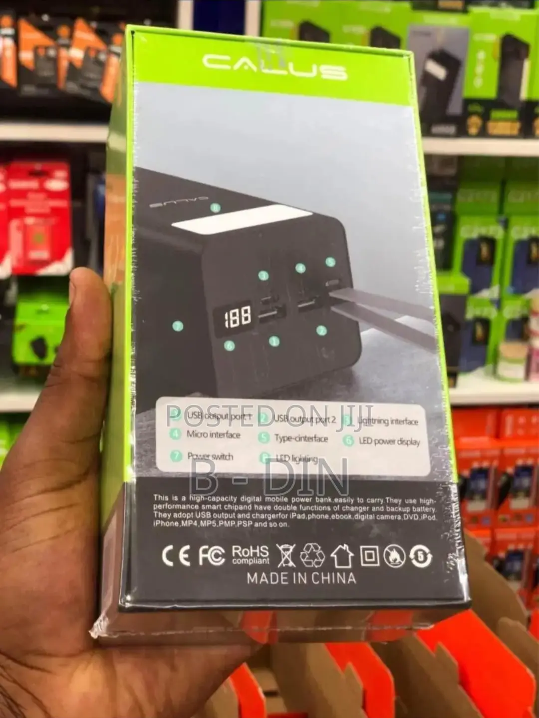 50,000 Mah Calus Power Bank