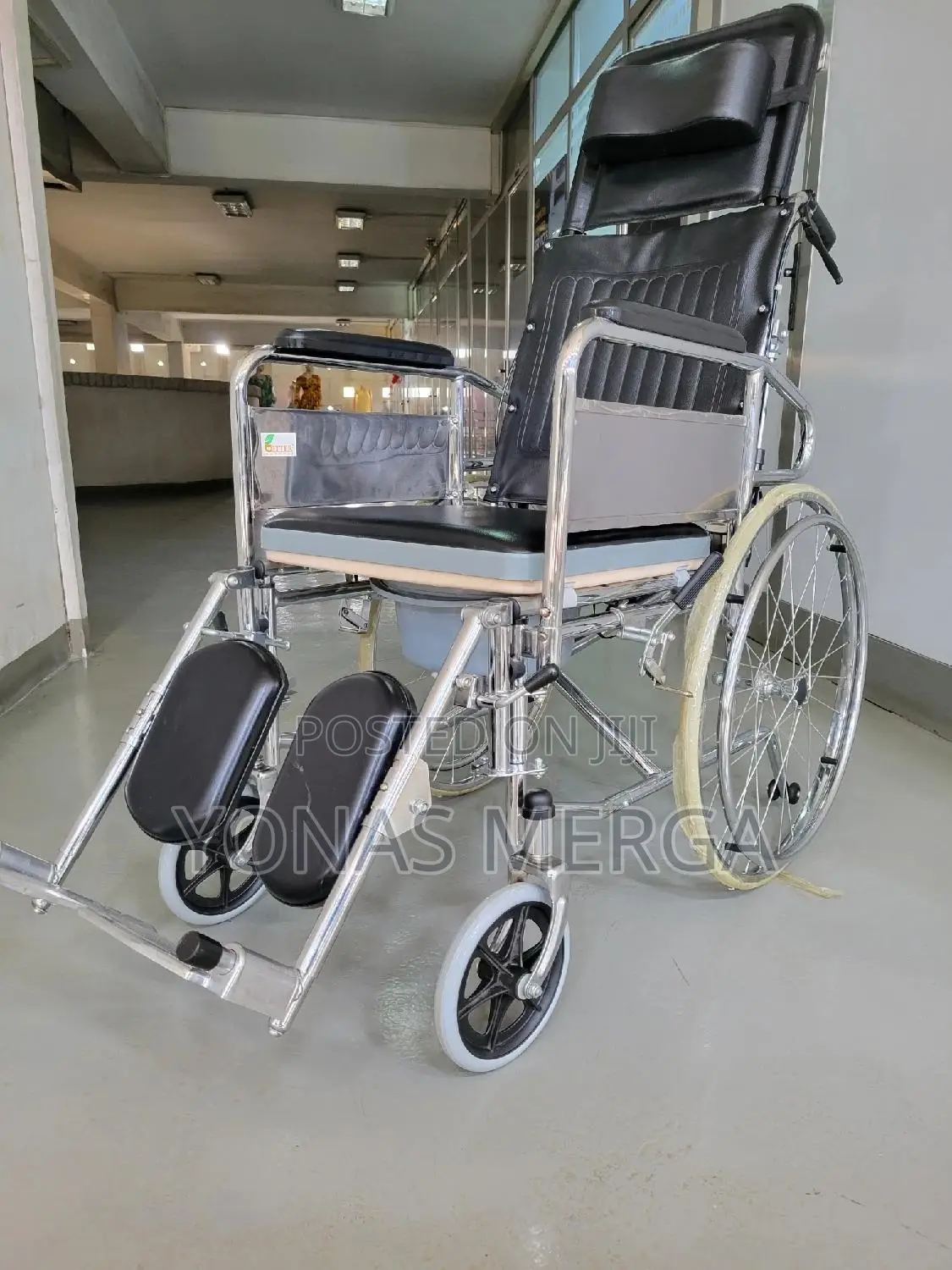 Reclining Wheelchair፪念bed Type Commode Wheelchairㄛwheelchair