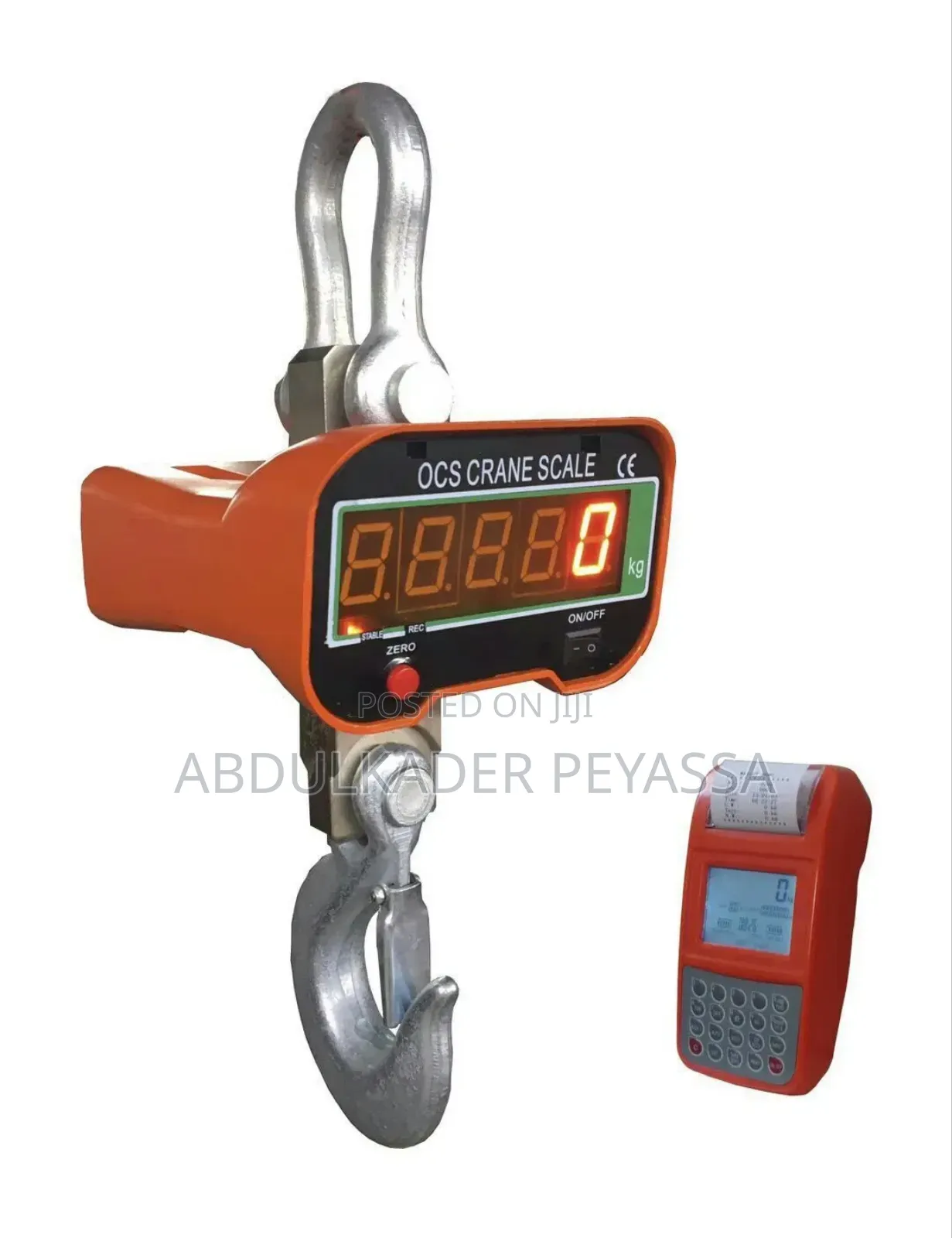 Heavy Hanging Digital Scale 3000kg