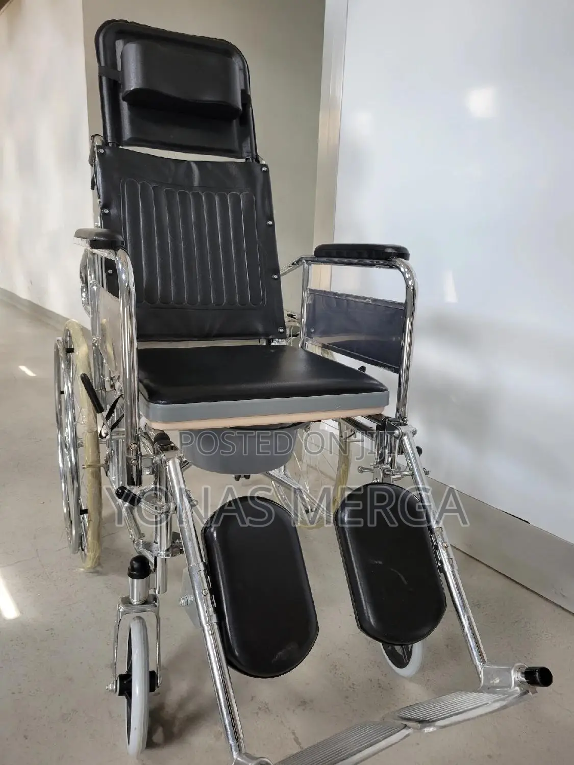 Popo Wheelchair፭×Durable Construction:Made With Metal Frame