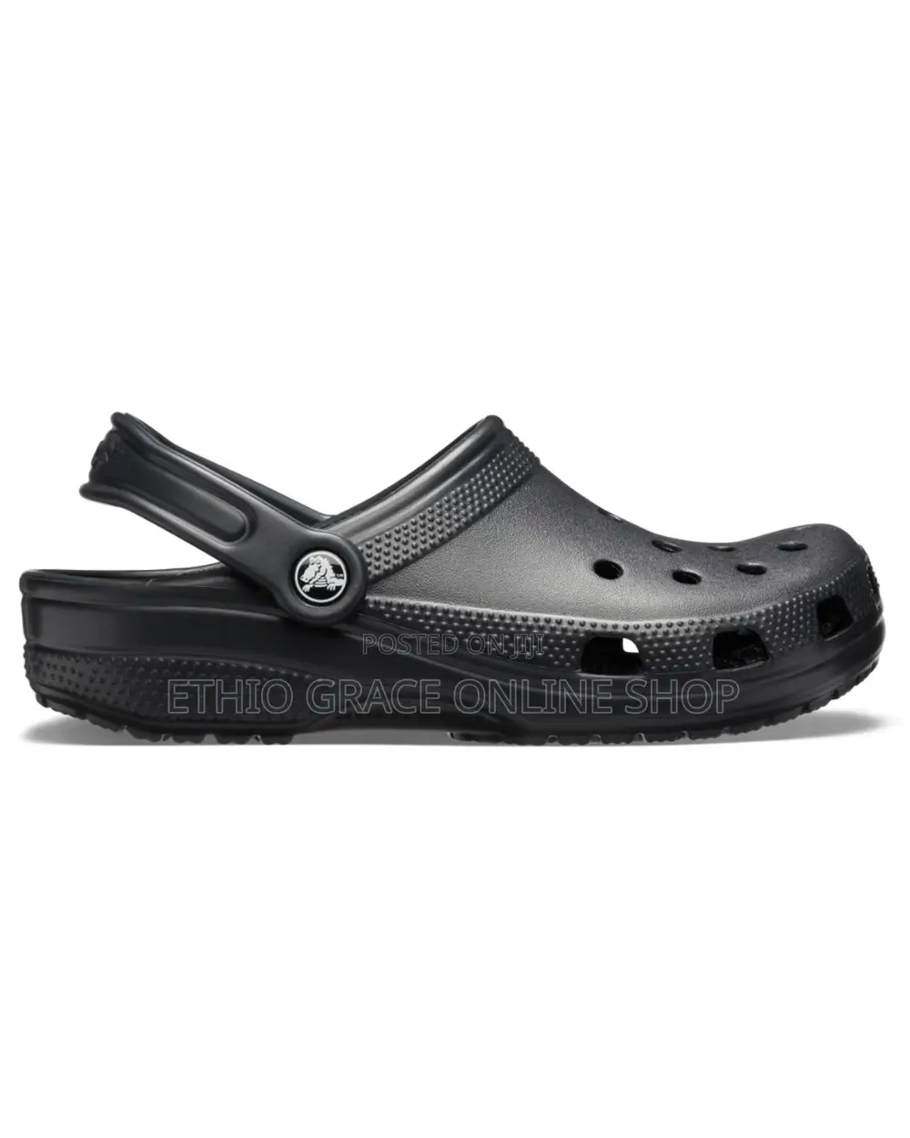 Black Classic Crocs