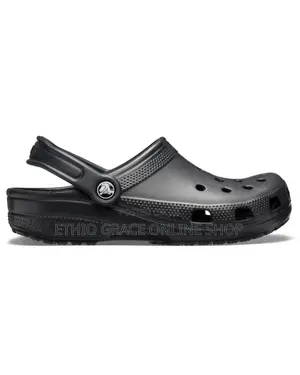 Photo - Black Classic Crocs