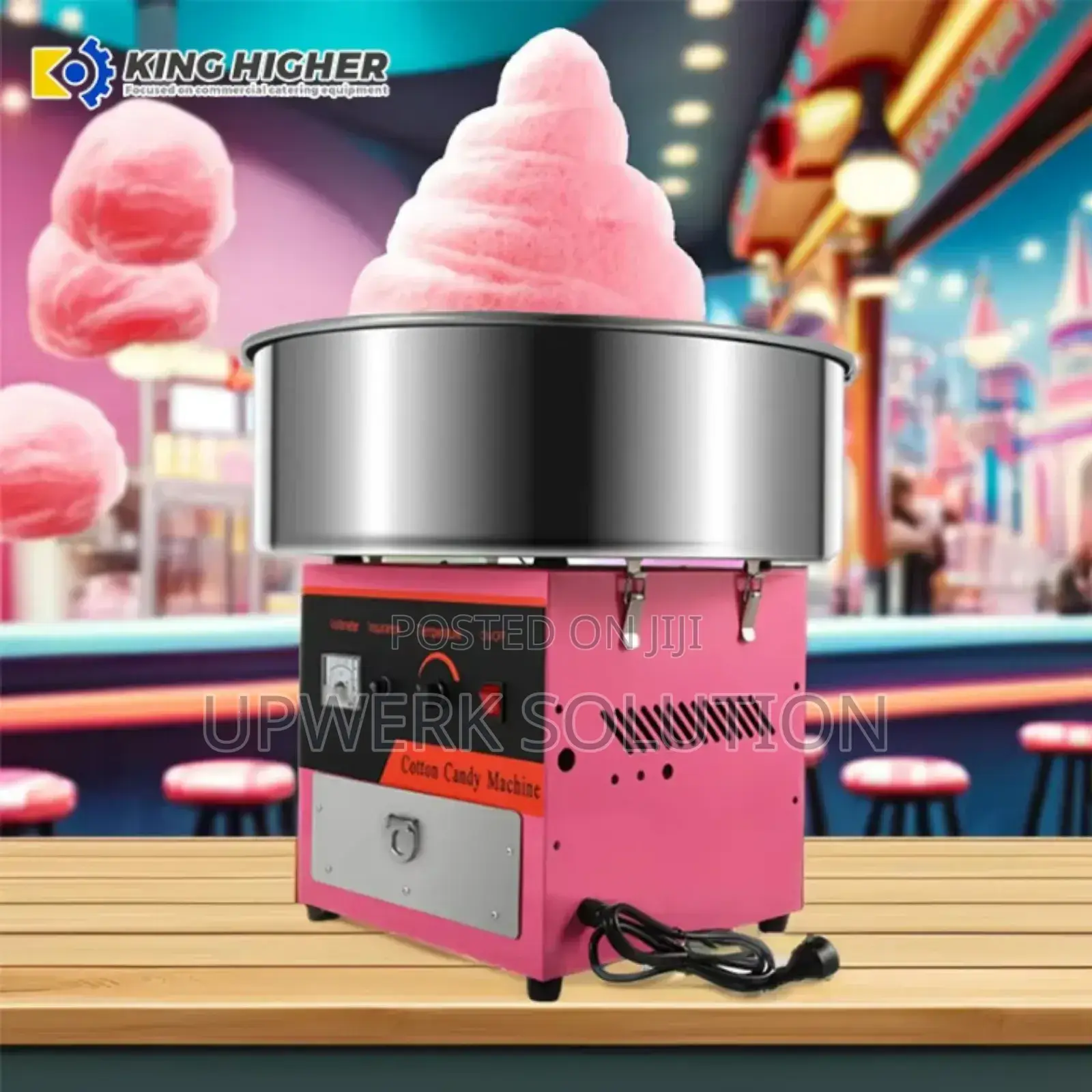 Commercial Electric Cotton Candy Machine