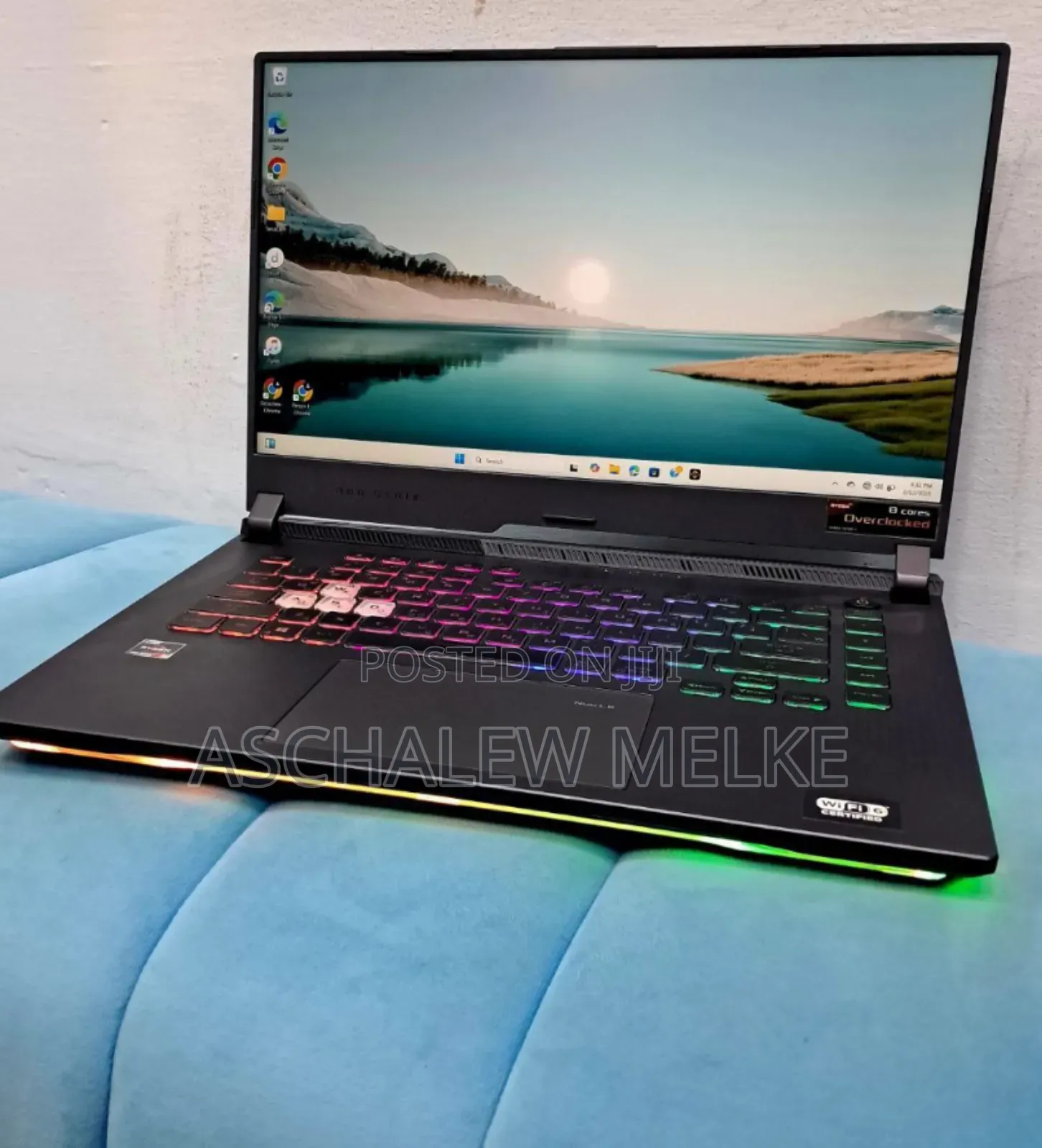 New Laptop Asus ROG Strix G15 G512 16GB AMD Ryzen 9 SSD 512GB