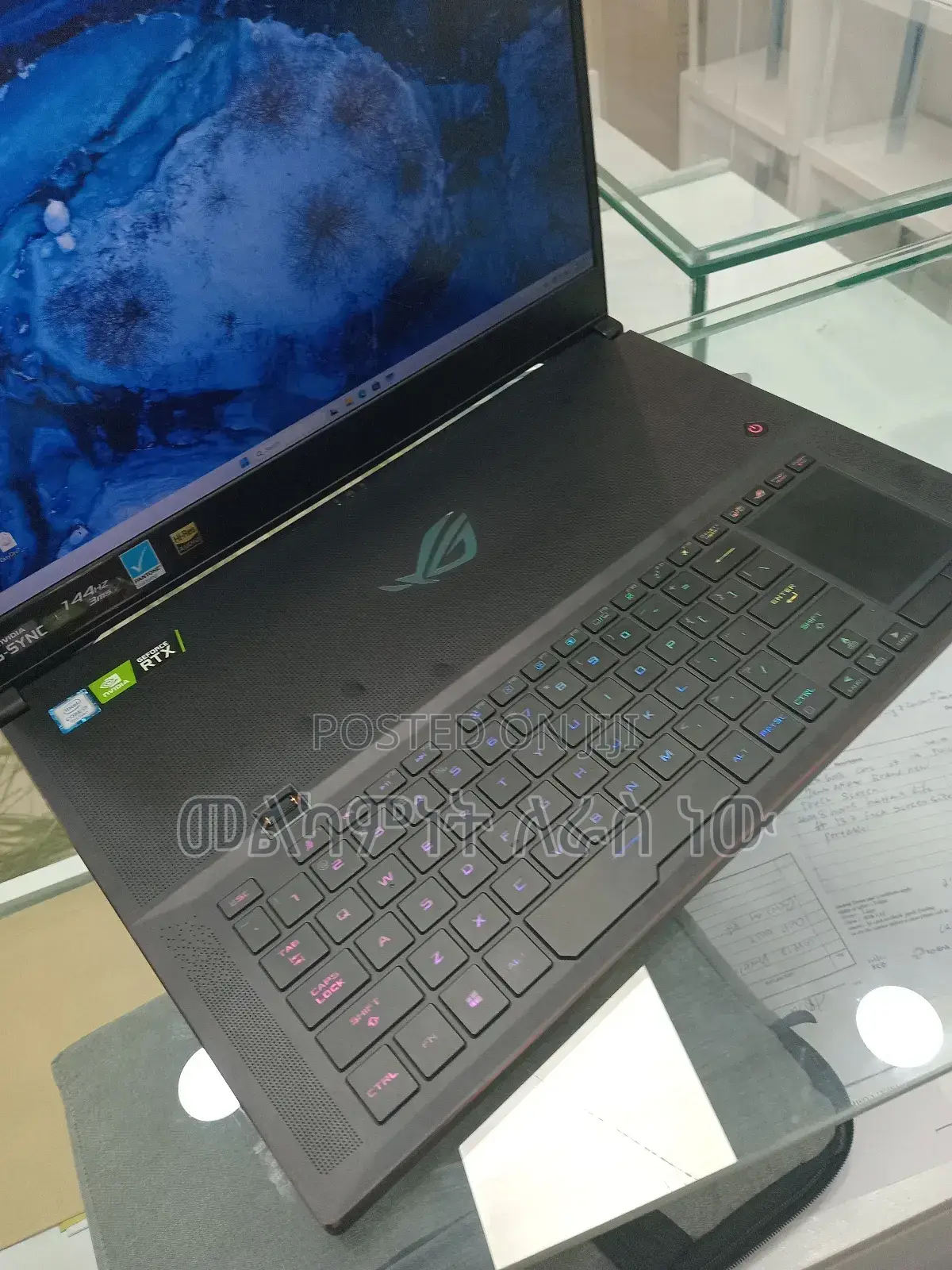 New Laptop Asus ROG Zephyrus S GX701 16GB Intel Core I7 SSD 1T