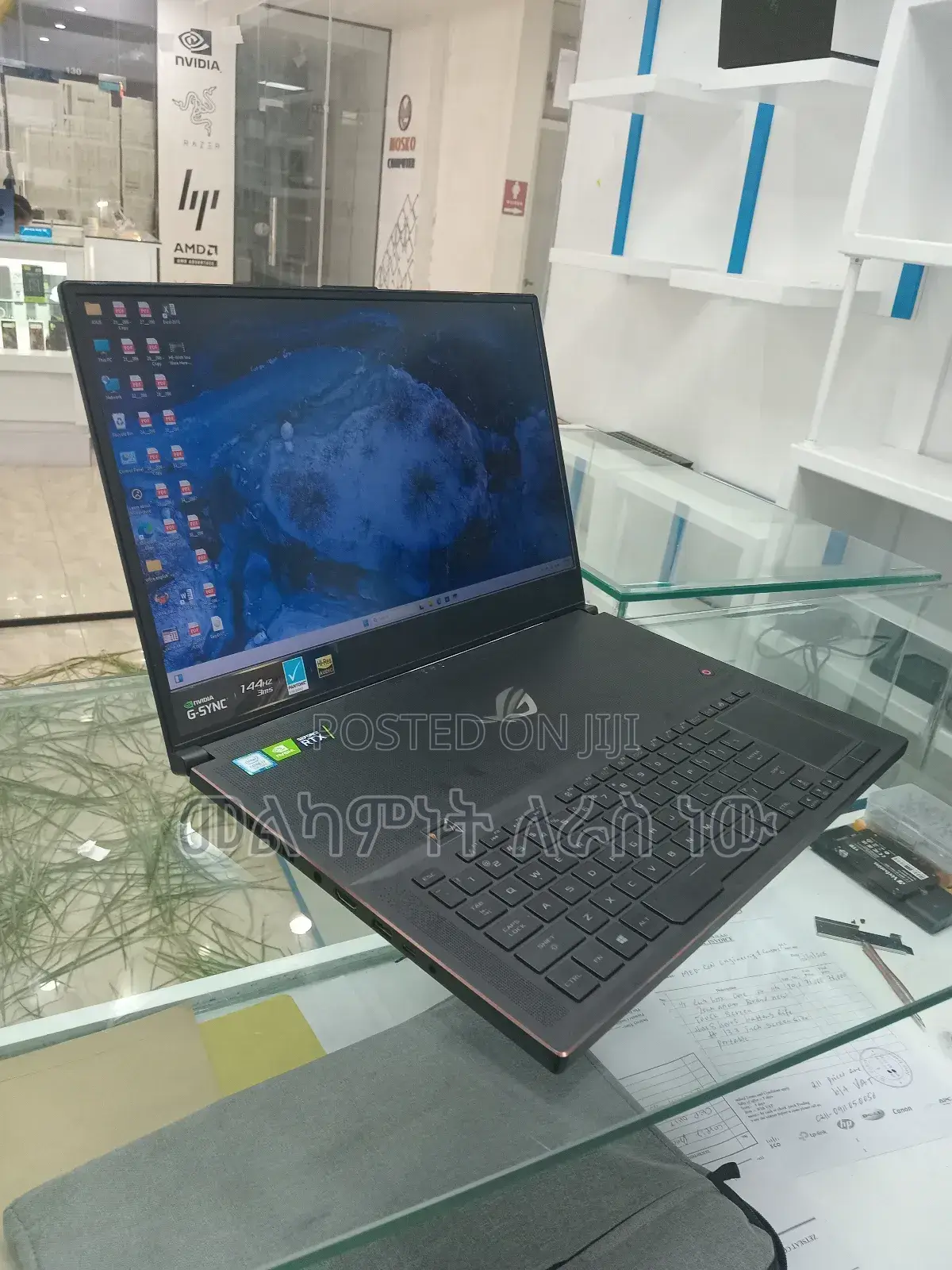 New Laptop Asus ROG Zephyrus S GX701 16GB Intel Core I7 SSD 1T