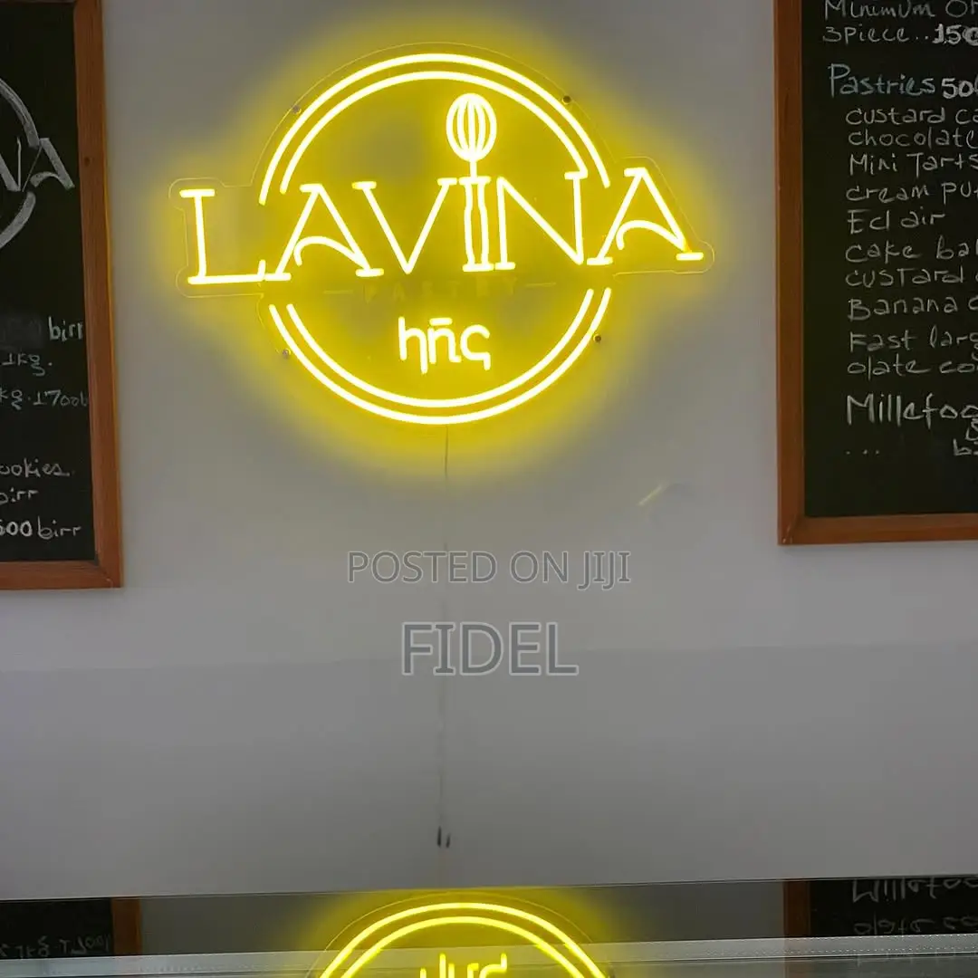 Neon Light ከ 5800 ብር ጀምሮ